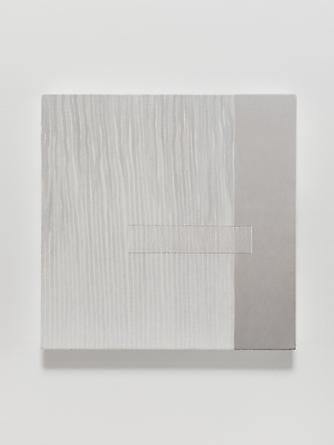 Elena del Rivero
Love Song #14, 2012
Oil, ink & thread on linen
14 x 14 inches