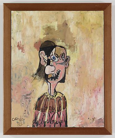 GEORGE CONDO
Face, 1985
Oil on linen
32 x 25 inches