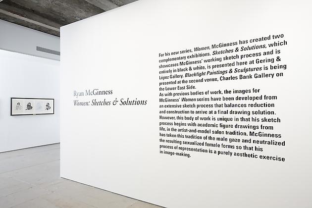 Installation view
Ryan McGinness: Women: Sketches & Solutions
