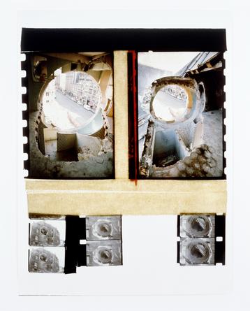 GORDON MATTA-CLARK
Conical Intersect, 1975 
Silver-dye bleach print
40 x 30 inches