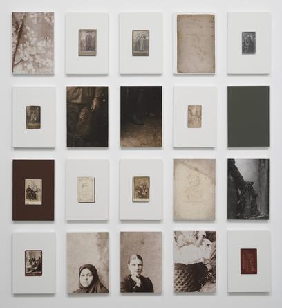 Ghosts, 2007
Series of 20 photographic collages on canvas
Each 15 ½ x10 ¾ inches
SGI572