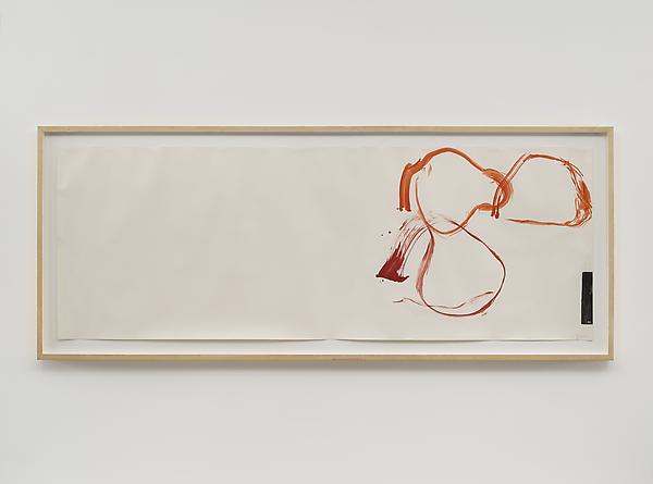 JOHN CAGE
New River Watercolors (Series II, #1), 1988 
Watercolor on paper
26 x 72 inches