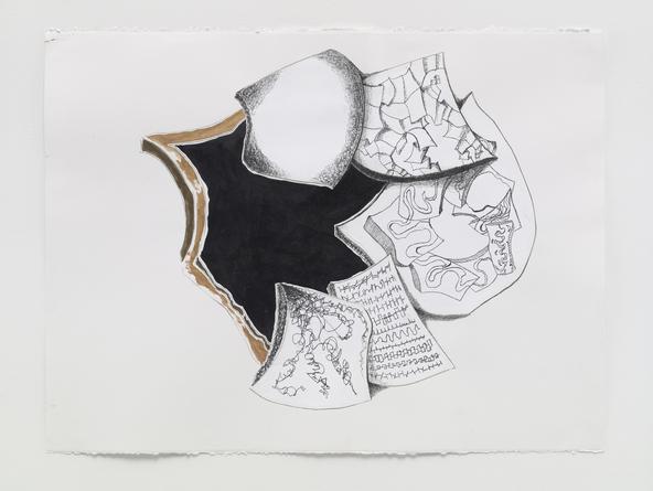 Improvised Expansion, 2015
Acrylic & charcoal on paper
22 1/2 x 30 inches
SGI3286