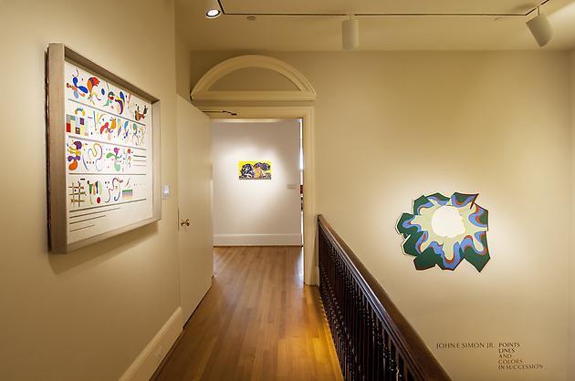 Installation view: Points, Lines and Colors in Succession
Intersections: John F. Simon, Jr., The Phillips Collection, Washington, D.C.
