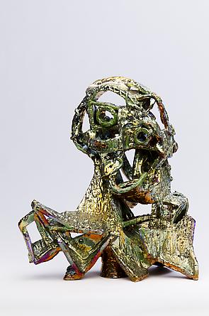 JULIA KUNIN
Golden Green Vesalius, 2013
Ceramic
17 1/2 x 10 x 16 inches