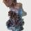 JULIA KUNIN Indigo Garden, 2013, ceramic, 18 x 10 x 11 inches, SGI2598.