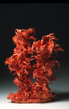 JULIA KUNIN Coral Forest, 2014, ceramic, 22 x 12 x 10 inches, SGI2610.