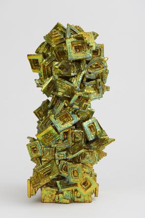 JULIA KUNIN Green Mirrors, 2013, ceramic, 22 x 11 x 9 1/2 inches, SGI2873.
