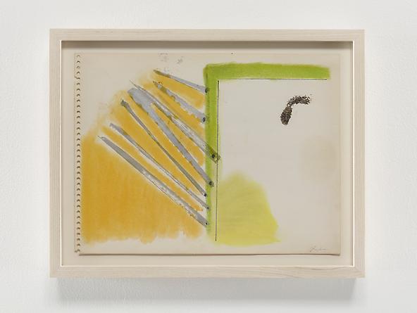 Green Doorway, 1968
Pastel, ink & glitter on paper
9 x 12 inches
GLG2358