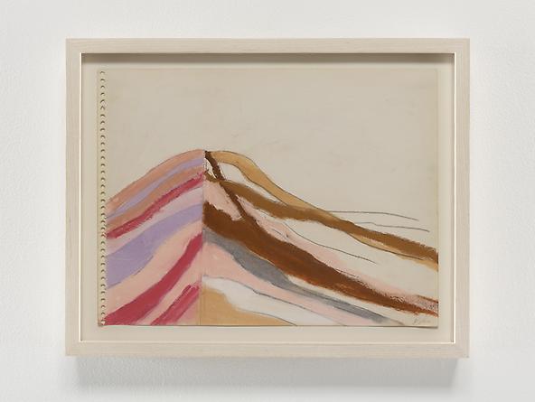 Stripes/Mounds, 1968
Pastel & graphite on paper
9 x 12 inches
GLG2359