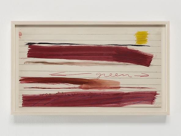 Untitled (1970 series 1_2), 1970
Crayon, watercolor & graphite on paper
11 x 20 inches
GLG2365