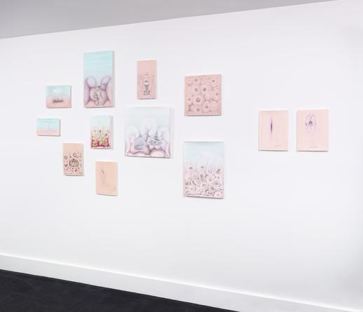 Installation view: Preventing the Sharp from Being Sharp