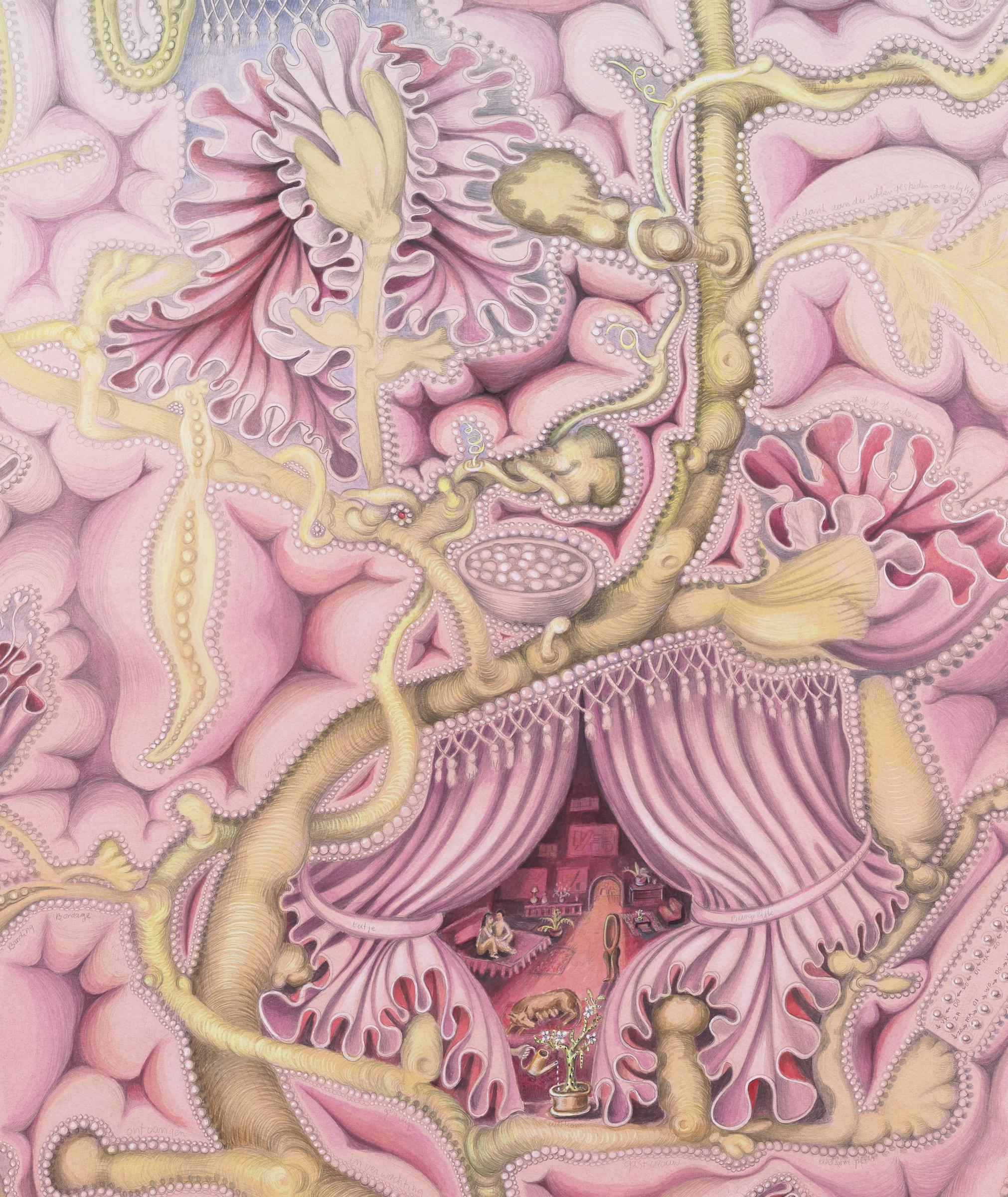 Under the Surface (3), 2014
Acrylic, colored pencil & gouache on paper
60 x 40 1/2 inches
SGI2928
