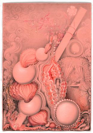 Measuring is Knowing, 2010
Acrylic, graphite, fineliner & colored pencil on paper
37 1/2 x 26 inches
SGI2954