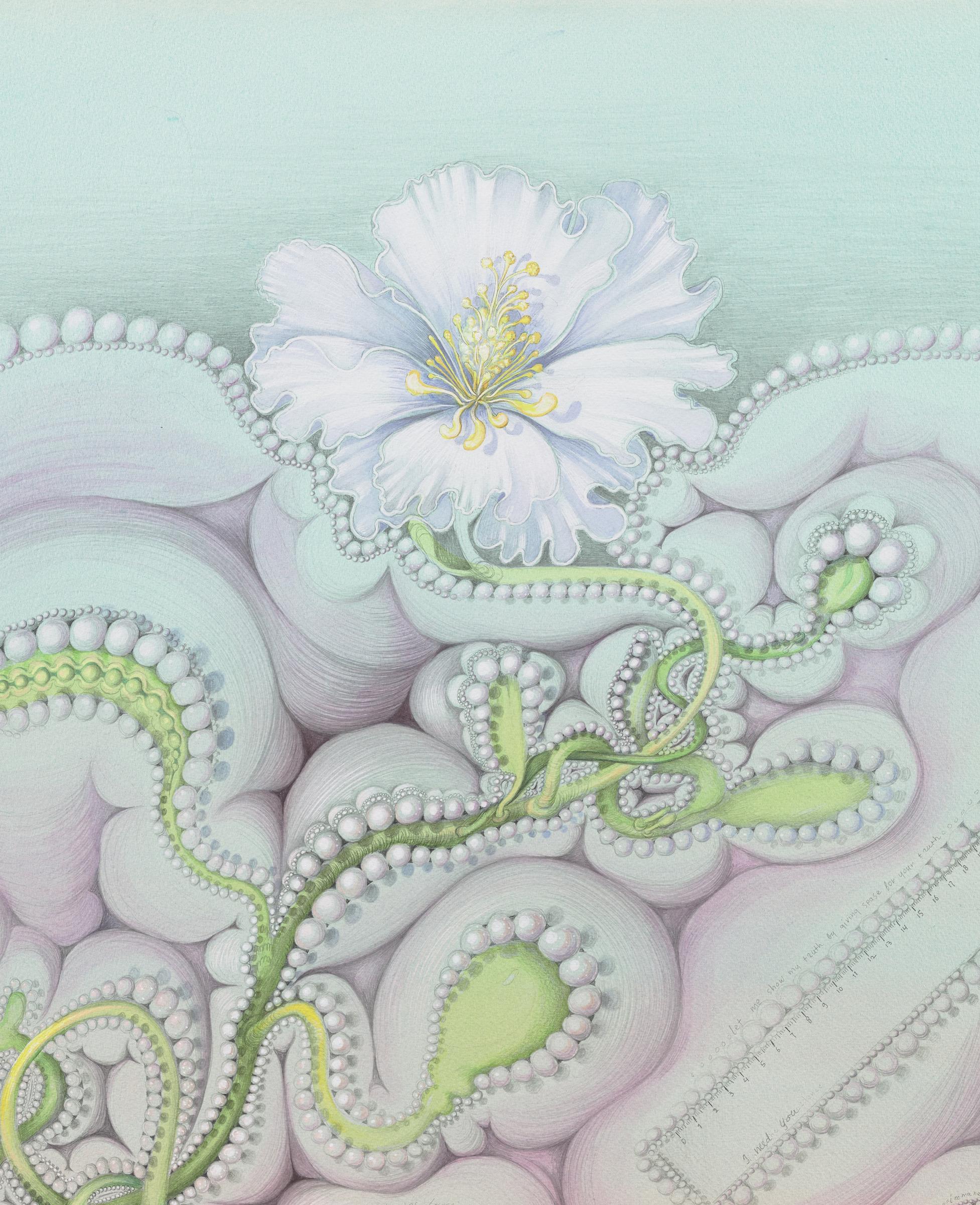 Growing the Seeds of Love (3), 2015
Acrylic, ink, gouache & colored pencil on paper
39 3/4 x 26 inches
SGI3049