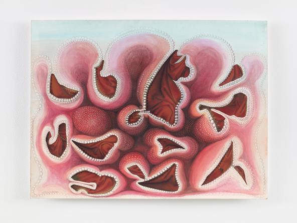 Yielding to Yielding, 2015
Acrylic, ink, gouache, collage & colored pencil on paper
18 x 24 inches
SGI3053