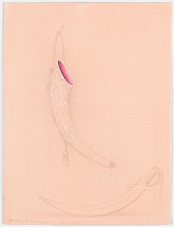 Preventing the Sharp from Being Sharp, 2015
Acrylic, colored pencil, ink & gouache on paper
12 x 9 inches
SGI3144