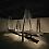 Bridge, 2006
Stainless steel, steel cables, iron, paint
12 x 26 x 5 feet
SGI2761