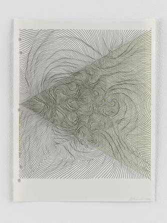 Untitled, 2013
Ink on graph paper
11 x 8 1/2 inches
SGI2783