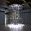 Cylinder, 2011
White LEDs, mirror finished stainless steel, steel, custom software, electrical hardware
12 x 9 x 9 feet