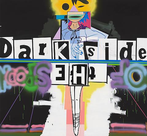 MICHAEL BEVILACQUA
Dark Side of the Spoon, 2011
Acrylic & spray paint on linen
65 x 70 inches