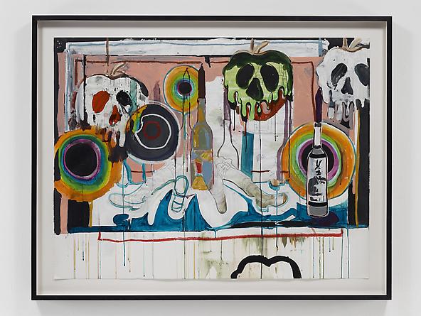 Fantomas in the House, 2010
Acrylic & collage on paper
47 x 35 inches
GLG1500