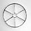 Wheel, 2012
Galvanized steel
28 x 28 x 1 1/2 inches
GLG2502