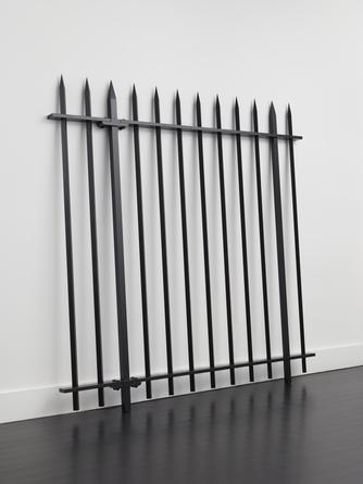 Fence, 2014
Painted steel
73 x 73 x 2 1/2 inches
SGI2803