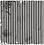 Untitled (1-2011, 1/8”-1/8”), 2011
Enamel on aluminum
17 x 17 inches
GLG1742