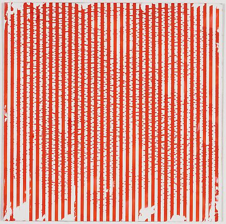 Untitled (1-2011, 1/4”-1/4”), 2011
Enamel on aluminum
17 x 17 inches
GLG1785