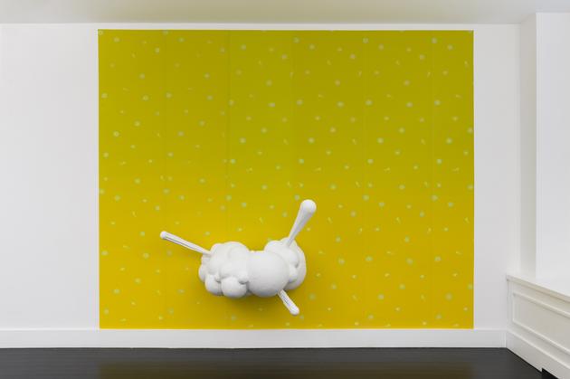 Explosion, 2015
Plaster, wood, polyurethane, latex paint, wallpaper
Dimensions variable
SGI2860