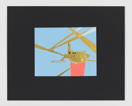 Beam of Light 3OB, 2015
Acrylic & gouache on foil, mounted on cardboard
16 x 20 inches
SGI2957