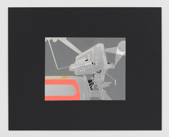 Beam of Light 1 OG, 2015
Acrylic & gouache on foil, mounted on cardboard
16 x 20 inches
SGI2960
