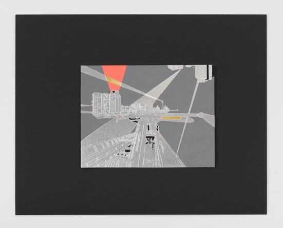 Beam of Light 3 OG, 2015
Acrylic & gouache on foil, mounted on board
16 x 20 inches
SGI2963