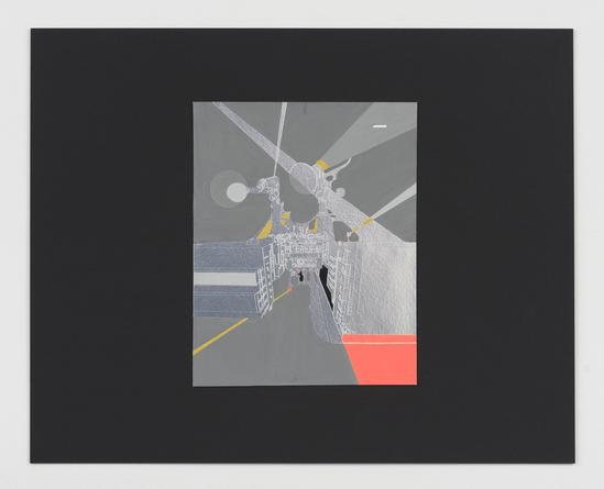 Beam of Light 7 OG, 2015
Acrylic & gouache on foil, mounted on board
16 x 20 inches
SGI2967