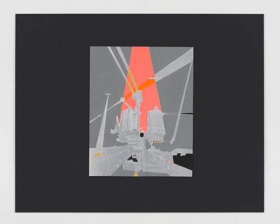 Beam of Light 10 OG, 2015
Acrylic & gouache on foil, mounted on board
16 x 20 inches
SGI2970