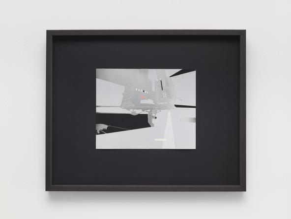 Beam of Light BG 3, 2015
Acrylic & gouache on foil, mounted on board, framed
16 3/4 x 20 3/4 inches
SGI3160