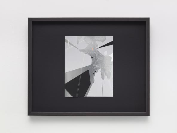 Beam of Light BG 5, 2015
Acrylic & gouache on foil, mounted on board, framed
16 3/4 x 20 3/4 inches
SGI3161