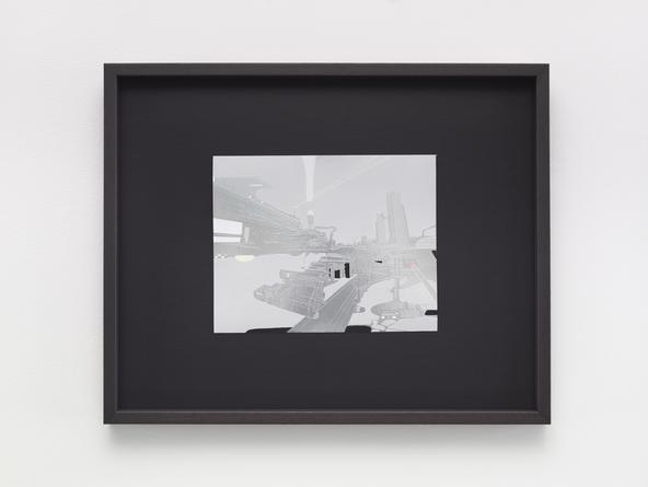 Beam of Light BG 6, 2015
Acrylic & gouache on foil, mounted on board, framed
16 3/4 x 20 3/4 inches
SGI3163