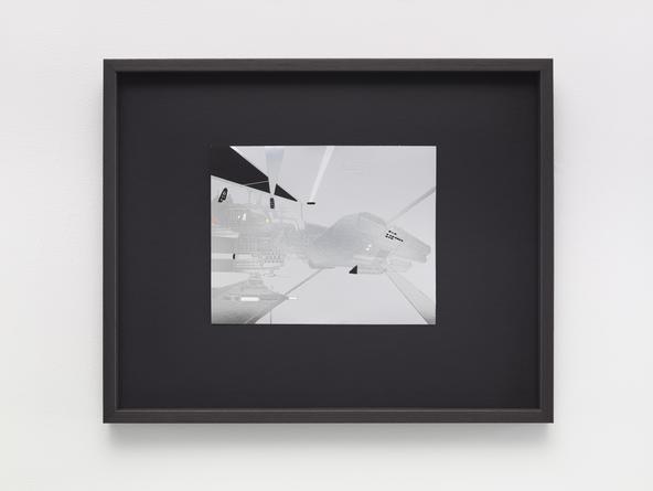 Beam of Light BG 4, 2015
Acrylic & gouache on foil, mounted on board, framed
16 3/4 x 20 3/4 inches
SGI3164