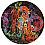 RYAN McGINNESS
Secret Sorrow, 2011
Oil & acrylic on wood panel
48 inches diameter
Courtesy Ryan McGinness Studio