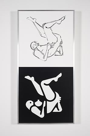 Women Sketch & Solution (Brittany 5, Vertical), 2012
Acrylic on wood in artist's frame
48 x 24 inches
GLG2138