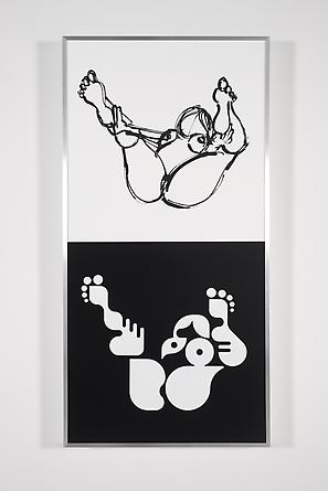 Women Sketch & Solution (Chantel 2, Vertical), 2012
Acrylic on wood in artist's frame
48 x 24 inches
GLG2140