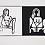 Women Sketch & Solution (Sienna 4, Horizontal), 2012
Acrylic on wood in artist's frame
24 x 48 inches
GLG2148