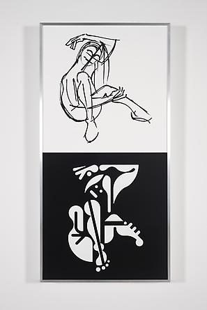 Women Sketch & Solution (Suzy Mae 5, Vertical), 2012
Acrylic on wood in artist's frame
48 x 24 inches
GLG2150