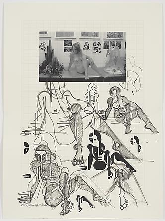 Women Sketch Process (Zelina Studio NYC Nov. 11th 2011), 2012
Ink on custom graph paper
30 x 22 inches
GLG2166