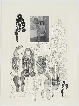 Women Sketch Process (Yesenia Studio NYC Oct. 18th 2010), 2012
Ink on custom graph paper
30 x 22 inches
GLG2168