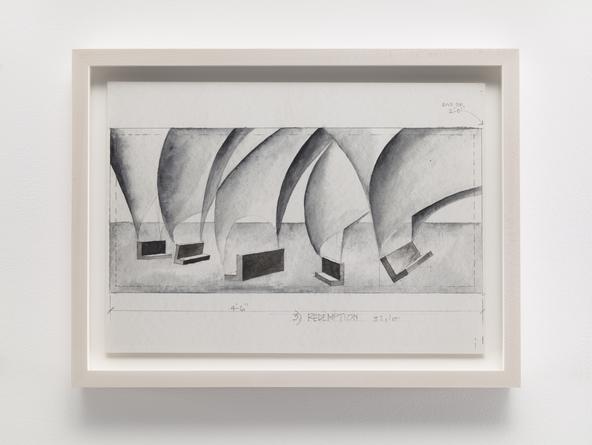 STEVEN HOLL
Chapel of St. Ignatius, 1994-99
Watercolor & pencil on paper
10 x 14 inches