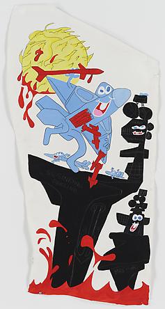 Sinking Feeling, 2008
Gouache & graphite on paper
49 x 26 inches
SGI1278