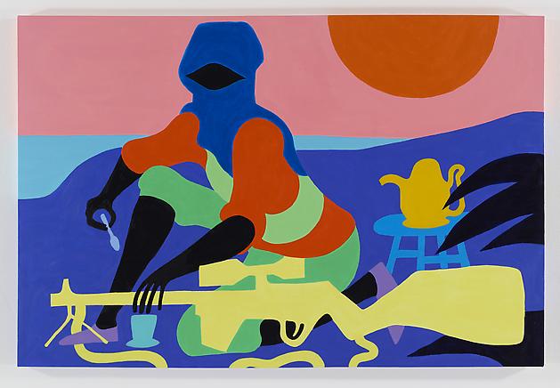 Earl Grey, 2012
Acrylic on canvas
48 x 72 inches